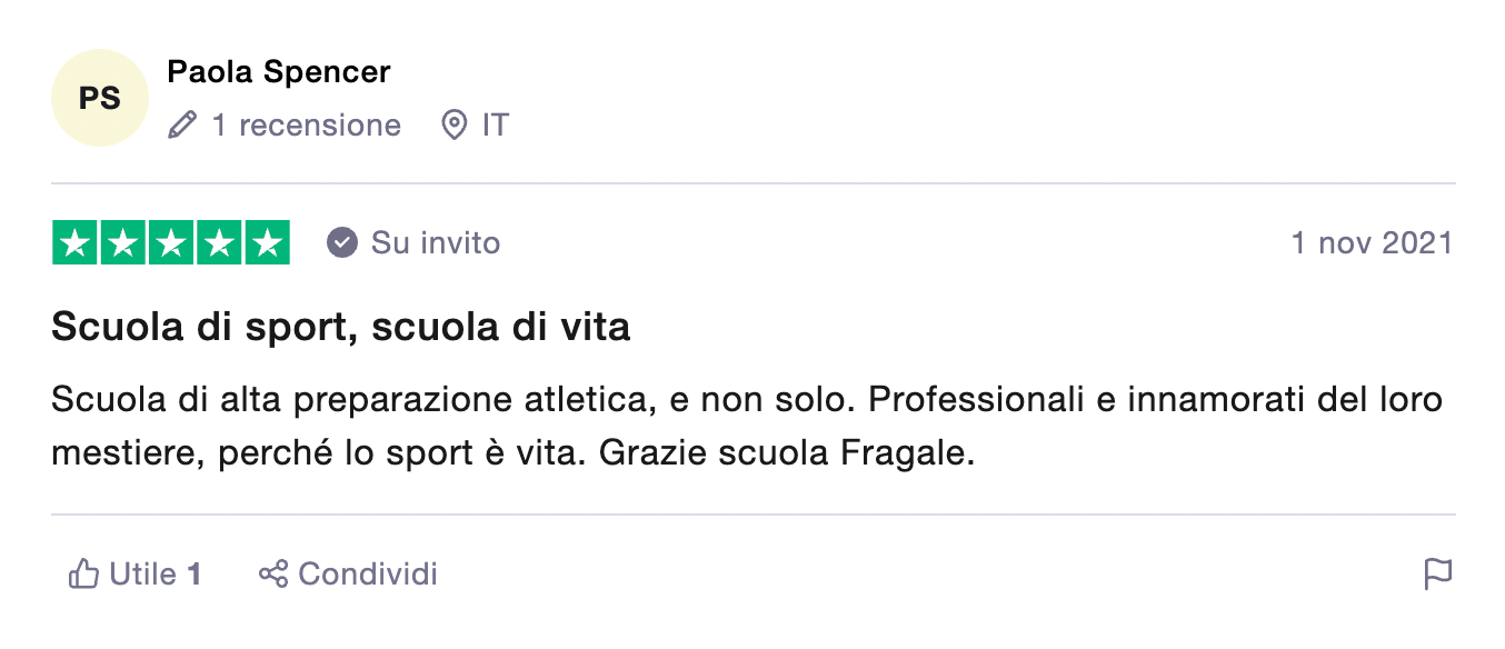 SSD Scuola Arti Marziali Fragale aRL - Trustpilot