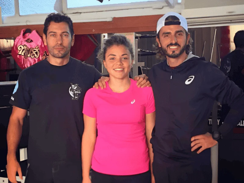 Preparazioni Fisiche Multidisciplinari Pisa con Jasmine Paolini nel 2017
